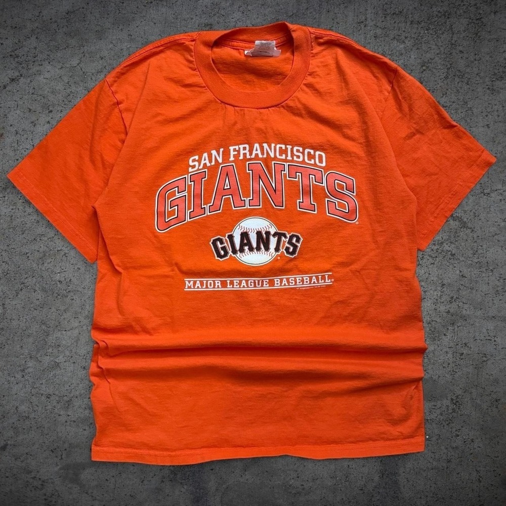 Vintage 2000's CSA SF Giants T-Shirt Size Medium Y2K MLB Baseball Retro